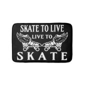 Roller Derby, Schaats om te leven in Schaats Badmat (Voorkant)