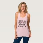 Roller Derby, Schaats om te leven, Live naar Schaa Tanktop (Volledige Voorkant)