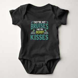 Roller Derby Skater Skating Bruises Stunt Kisses Romper