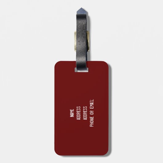 Roller Derby Skeleton Bagagelabel (Achterkant verticaal)