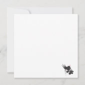 Roller Derby Square Note Card Notitiekaartje (Achterkant)