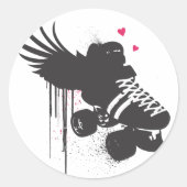 Roller Derby Sticker (Voorkant)