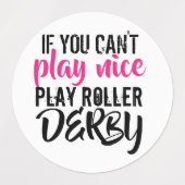 Roller Derby Stickers (Design 2)