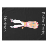 Roller Derby Tablecloth Tafelkleed (Voorkant (Horizontaal))