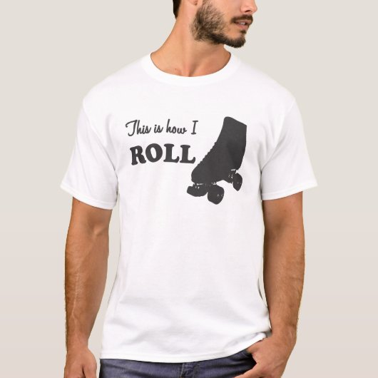 Roller Derby - Zo kan ik me omdraaien T-shirt (Voorkant)