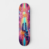 Roller Disco Fever Edition 1 Persoonlijk Skateboard (Voorkant)