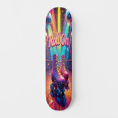 Roller Disco Fever Edition 2 Persoonlijk Skateboard (Voorkant)