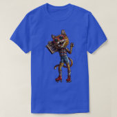 Roller Disco Kat T-shirt (Design voorkant)