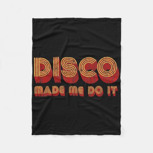 Roller Disco Outfit Retro 70s kostuum voor dames e Fleece Deken (Voorkant)
