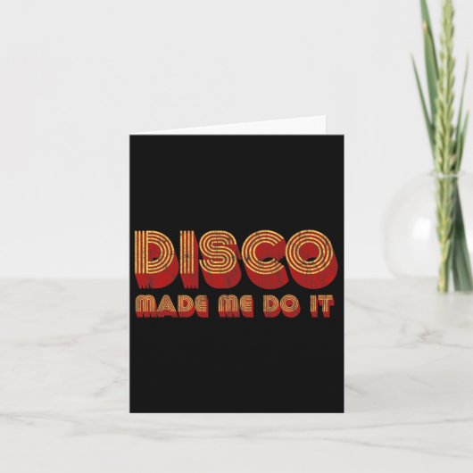 Roller Disco Outfit Retro 70s Kostuum Voor Vrouwen Kaart (Voorkant)