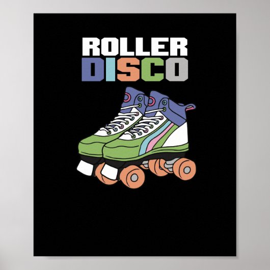 Roller Disco Poster (Voorkant)
