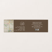 Roller en gebak, bakkerijen, banketbakkerswinkel,  visitekaartje (Binnenkant ongevouwen)