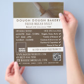 Roller en Gebak, Bakkers, Bakkerij Winkel Adverten Flyer (Hand)