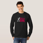 Roller Girl Inline Schaatsen Rollerblading T-shirt (Voorkant volledig)