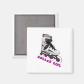 Roller Girl Magneet (Voorkant / Achterkant)