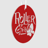 Roller Girl, Roller Derby Ornament (voorkant)