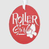 Roller Girl, Roller Derby Ornament (voorkant)