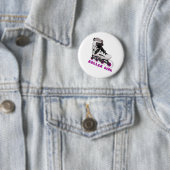 Roller Girl Ronde Button 5,7 Cm (In situ)