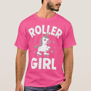 Roller Girl Schaatsster 80'S Roller Skates 70S 90S T-shirt