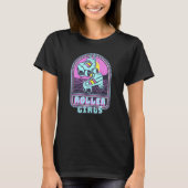  Roller Girls Skating 80s Disco Roller Skat T-shirt (Voorkant)