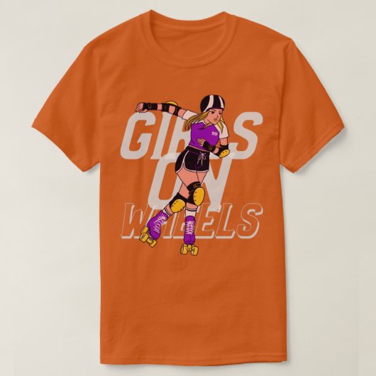 Roller Girls T-shirt (Design voorkant)