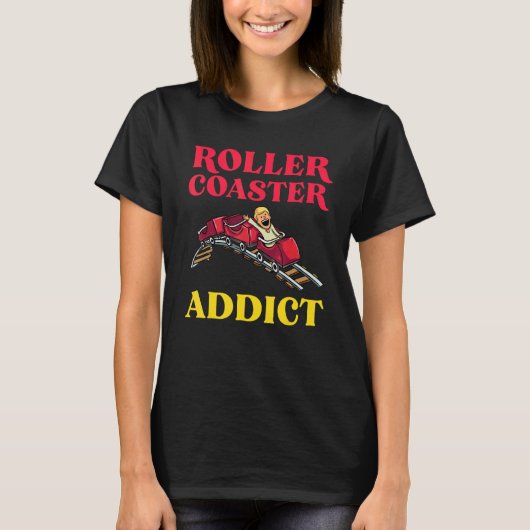 Roller Onderzetter Addicate Cute Roller Onderzette T-shirt (Voorkant)