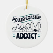 Roller Onderzetter Addict Keramisch Ornament (Voorkant)