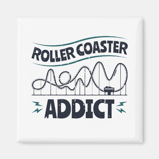 Roller Onderzetter Addict Magneet (Voorkant)