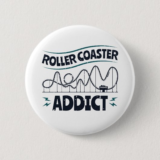 Roller Onderzetter Addict Ronde Button 5,7 Cm (Voorkant)