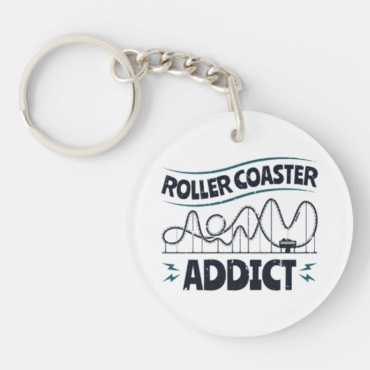 Roller Onderzetter Addict Sleutelhanger (Voorkant)