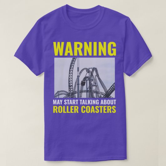 Roller Onderzetter Amusement Park Funny 1 T-shirt (Design voorkant)