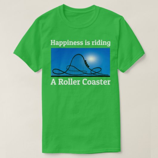 Roller Onderzetter Amusement Park Funny Gezegde 3 T-shirt (Design voorkant)