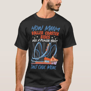 Roller Onderzetter Amusement Park Hoeveel Roller T-shirt
