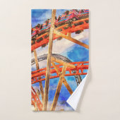 Roller onderzetter badhanddoek set bad handdoek (Handdoek)