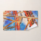 Roller onderzetter badhanddoek set bad handdoek (Handdoek)