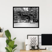 Roller Onderzetter bij Glen Echo Park 1928 Poster (Thuiskantoor)