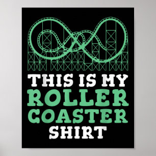 Roller Onderzetter Crew Amusement Park Fans Onderz Poster