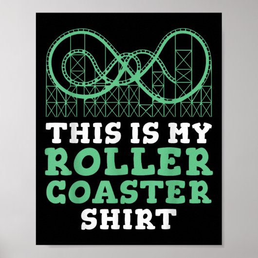 Roller Onderzetter Crew Amusement Park Fans Onderz Poster (Voorkant)