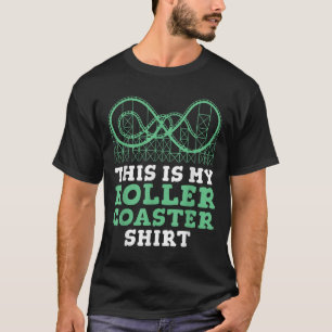 Roller Onderzetter Crew Amusement Park Fans Onderz T-shirt