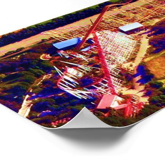 Roller Onderzetter Digital Festival Poster (Hoek)