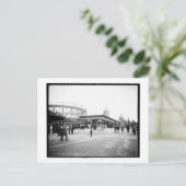 Roller Onderzetter, Euclid Beach, Cleveland, OH Vi Briefkaart (Staand voorkant)