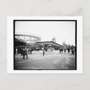 Roller Onderzetter, Euclide Beach, Cleveland, OH Briefkaart