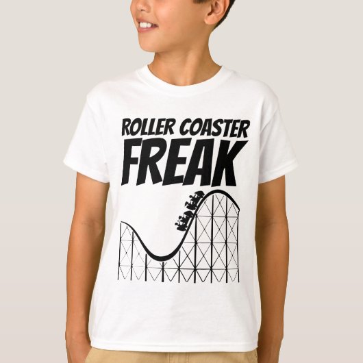 ROLLER ONDERZETTER FREAK KINDER T-SHIRTS (Voorkant)