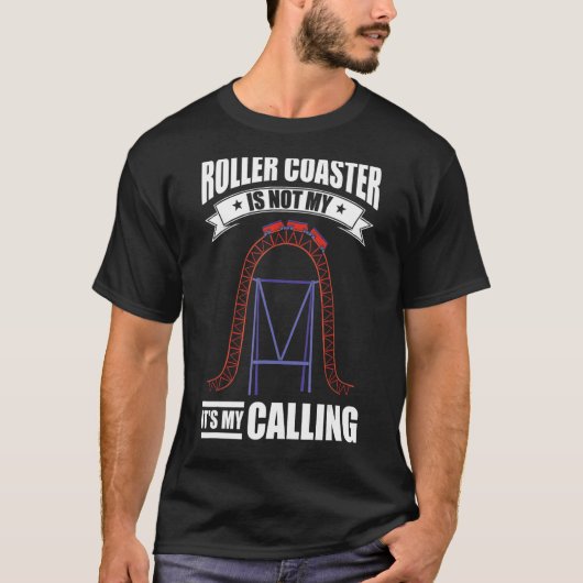 Roller Onderzetter Hobby Amusement Park Roller Ond T-shirt (Voorkant)