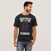 Roller Onderzetter Hobby Amusement Park Roller Ond T-shirt (Voorkant volledig)
