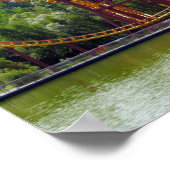 Roller-onderzetter in Frankrijk Poster (Hoek)