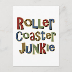 Roller Onderzetter Junkie Briefkaart