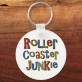 Roller Onderzetter Junkie Sleutelhanger (Voorkant)