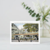 Roller Onderzetter, Olympic Park, Irvington NJ Vin Briefkaart (Staand voorkant)