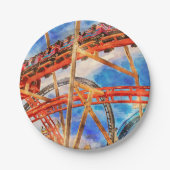 Roller onderzetter papier Bord (Voorkant)